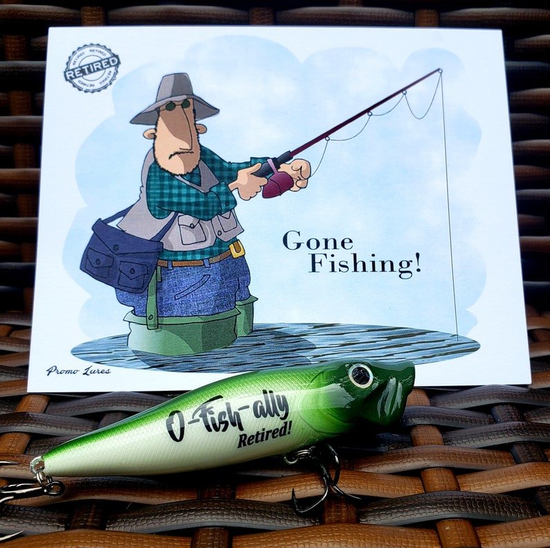 customized fishing lure Find Me Fishing Black / Lure Only