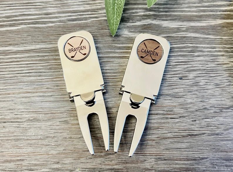 Unique Personalized Custom Cigar Divot Tool Customized Divot Tool Gifts for Men by Groovy Guy