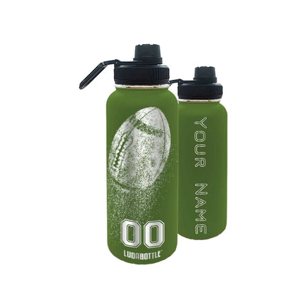 32oz Football Water Bottle