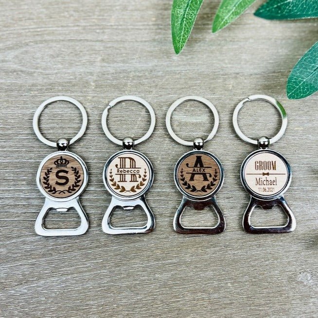Personalized Keychains | Custom Engraved for Men - Groovy Guy Gifts