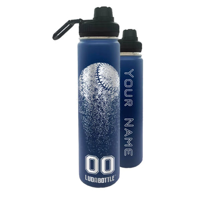 24oz Baseball Personalized Bottle