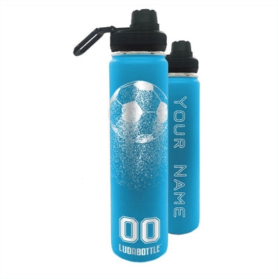 24oz Soccer Personalized Bottle