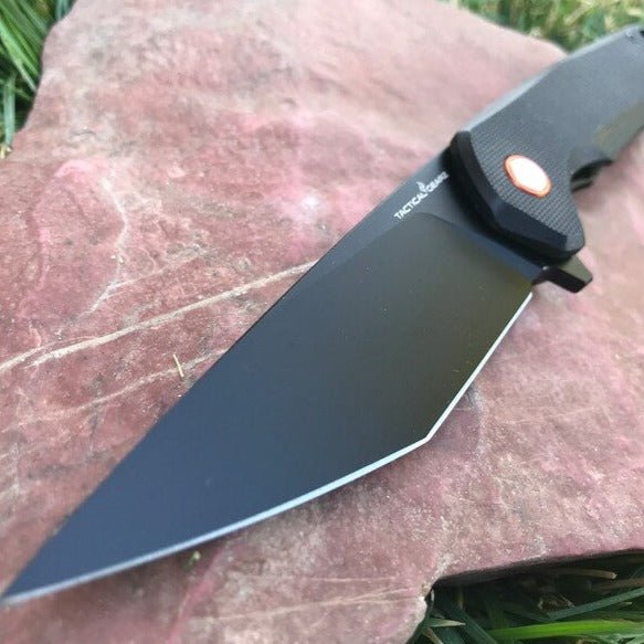Unique Personalized Sleek Flip Knife Customized Knife Gifts for Men by Groovy Guy