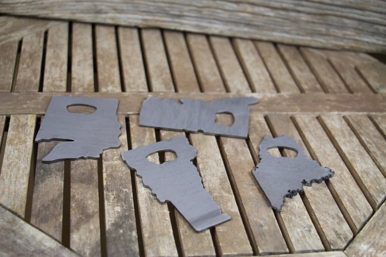 Unique Personalized State Bottle Opener Customized Bottle Openers Gifts for Men by Groovy Guy