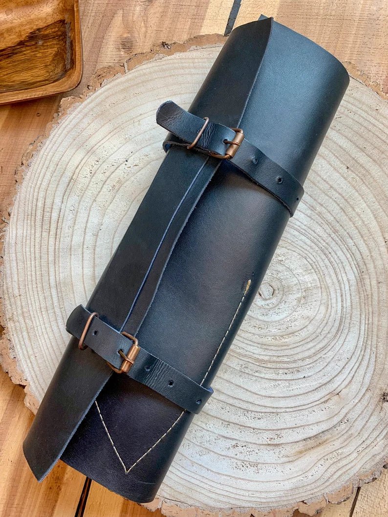 Unique Personalized BBQ Knife Bundle Customized Kitchen Knives Gifts for Men by Groovy Guy