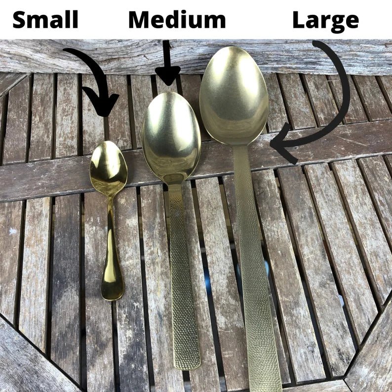 Unique Personalized Personalized Gold Spoon Customized Dad Gifts for Men by Groovy Guy