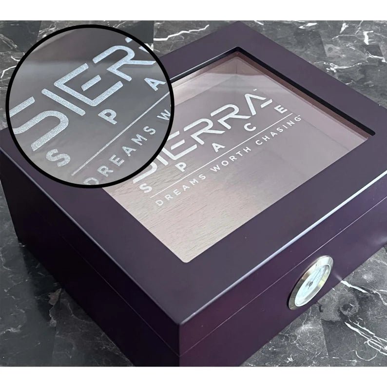 Unique Personalized Custom Personalized Humidor Customized humidor Gifts for Men by Groovy Guy