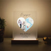 Personalized Light Up Engagement Plaque