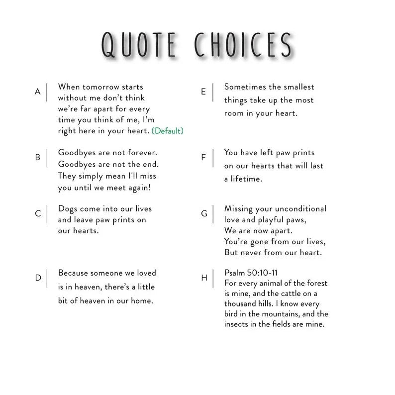 Unique Personalized Framed Pet Memorial Plaque Customized Gifts for Men by Groovy Guy