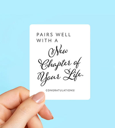 A New Chapter Of Your Life Wine Labels
