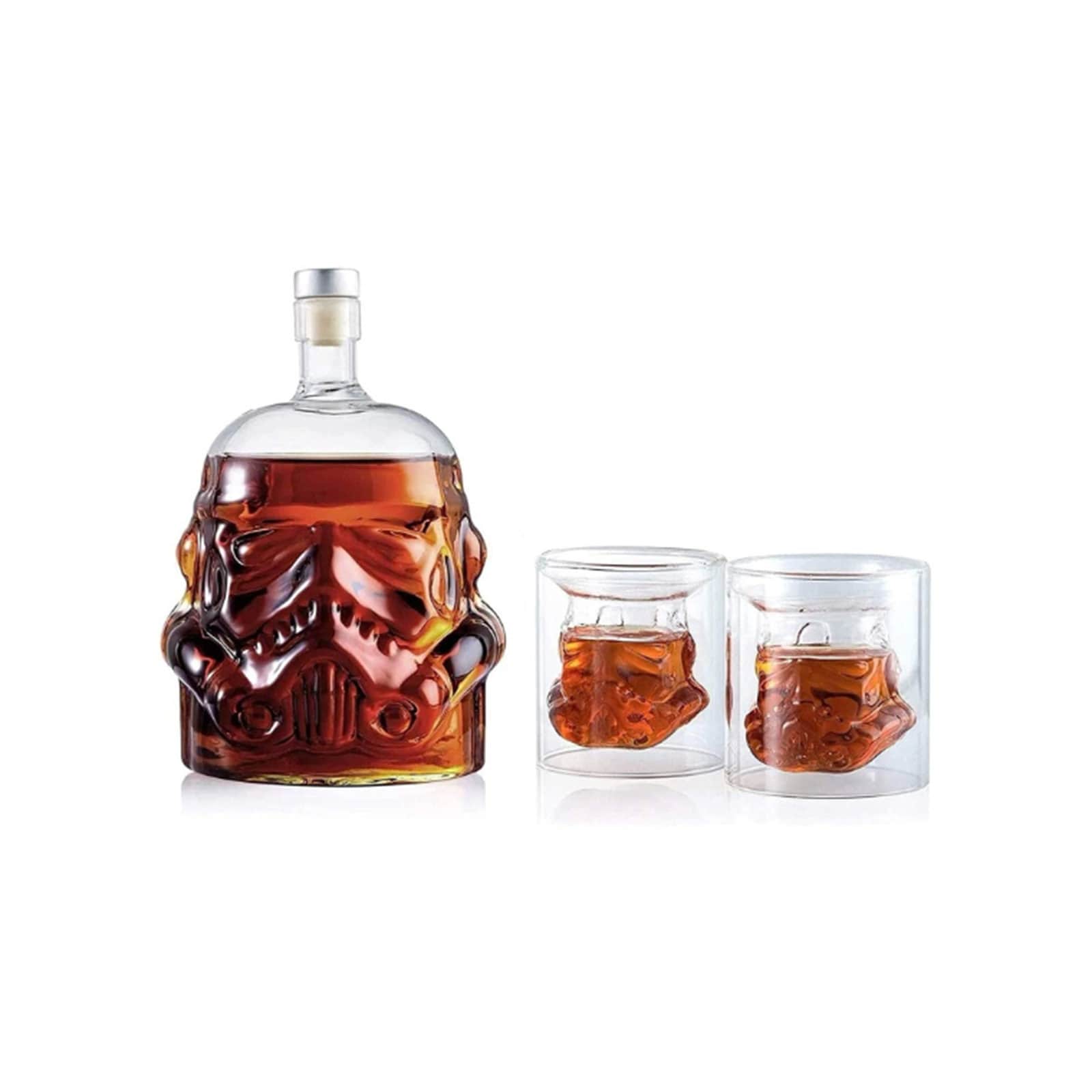 Unique Personalized Stormtrooper Decanter Set Customized Decanter Set Gifts for Men by Groovy Guy