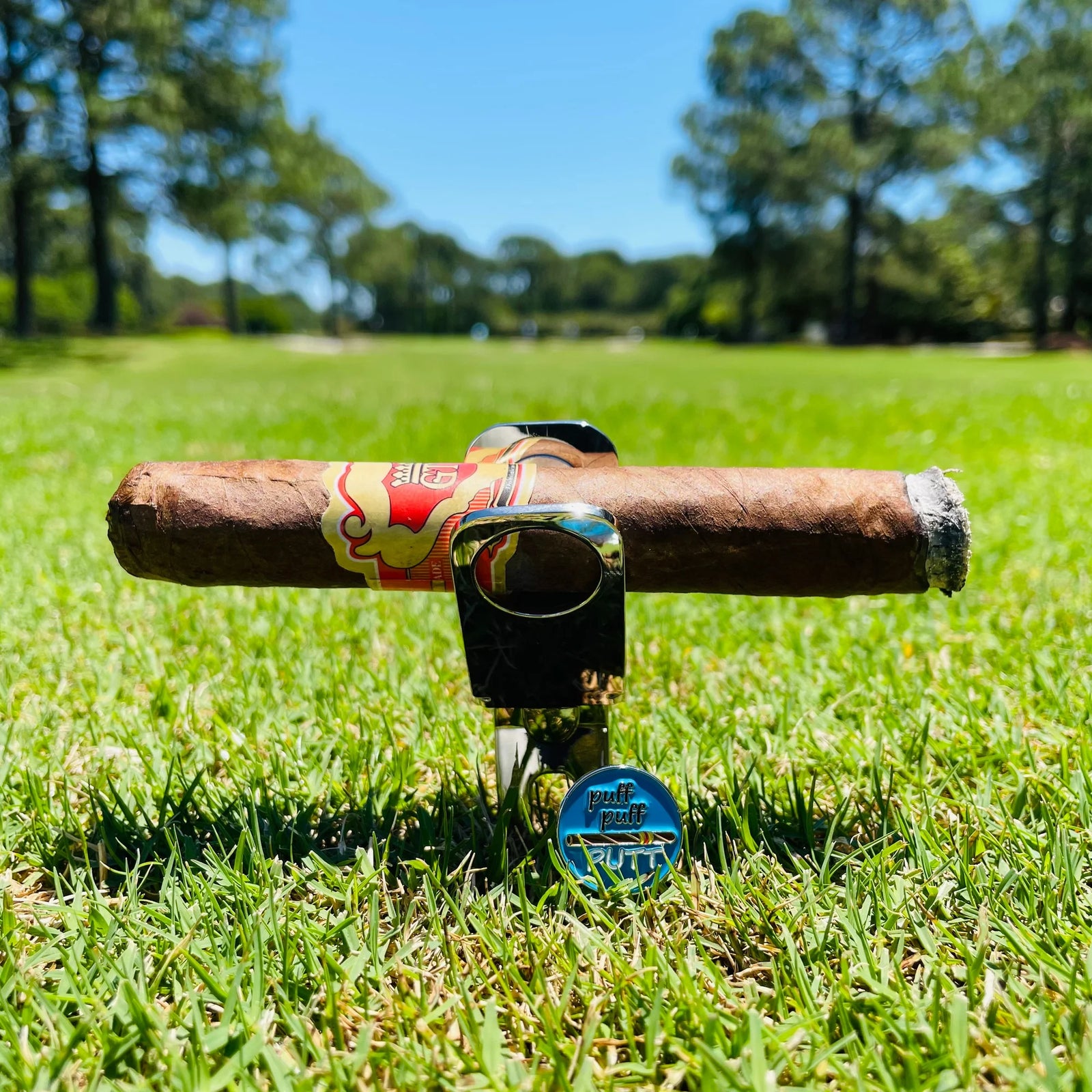 Unique Personalized Golf & Cigar Gift Set Customized Golf Gifts for Men by Groovy Guy