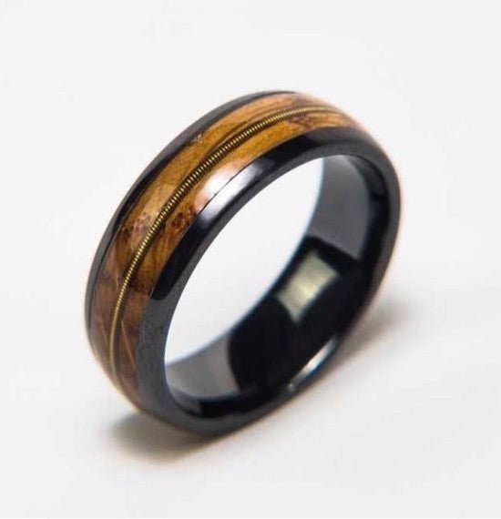 Unique Personalized The “Aficionado” Ring Customized Gifts for Men by Groovy Guy