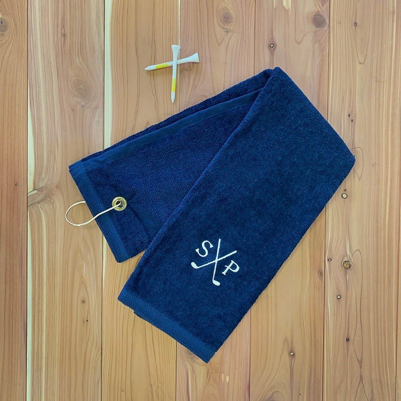 Unique Personalized Personalized Golf Towel Customized Personalized Golf Towel Gifts for Men by Groovy Guy