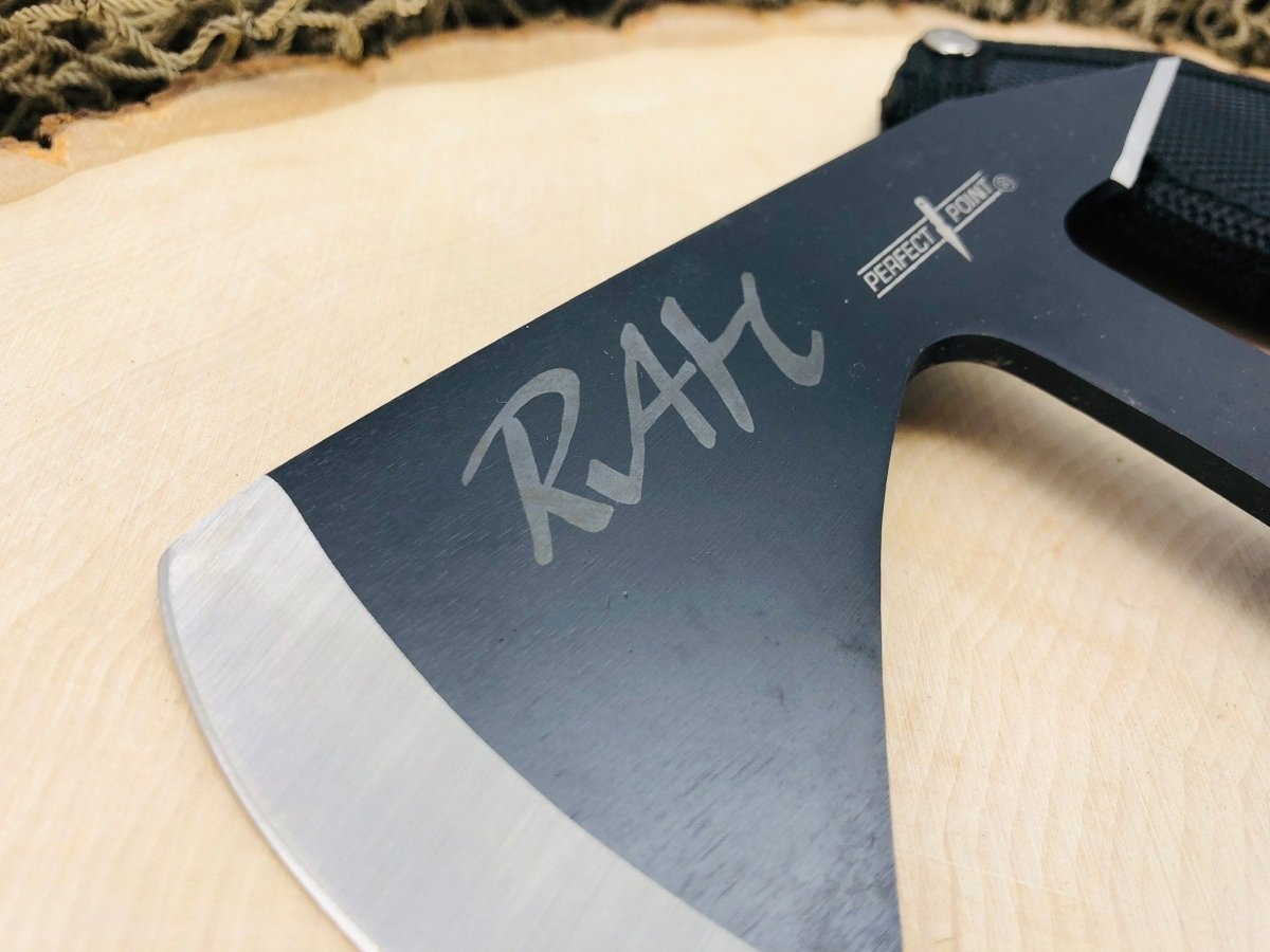 Unique Personalized Tossing Tomahawk Customized Tools Gifts for Men by Groovy Guy