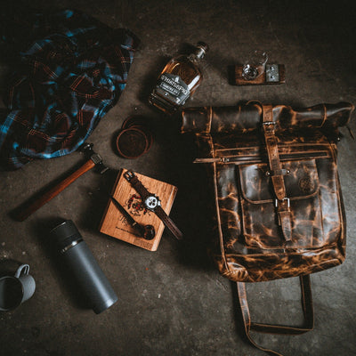 Buffalo Leather Backpack