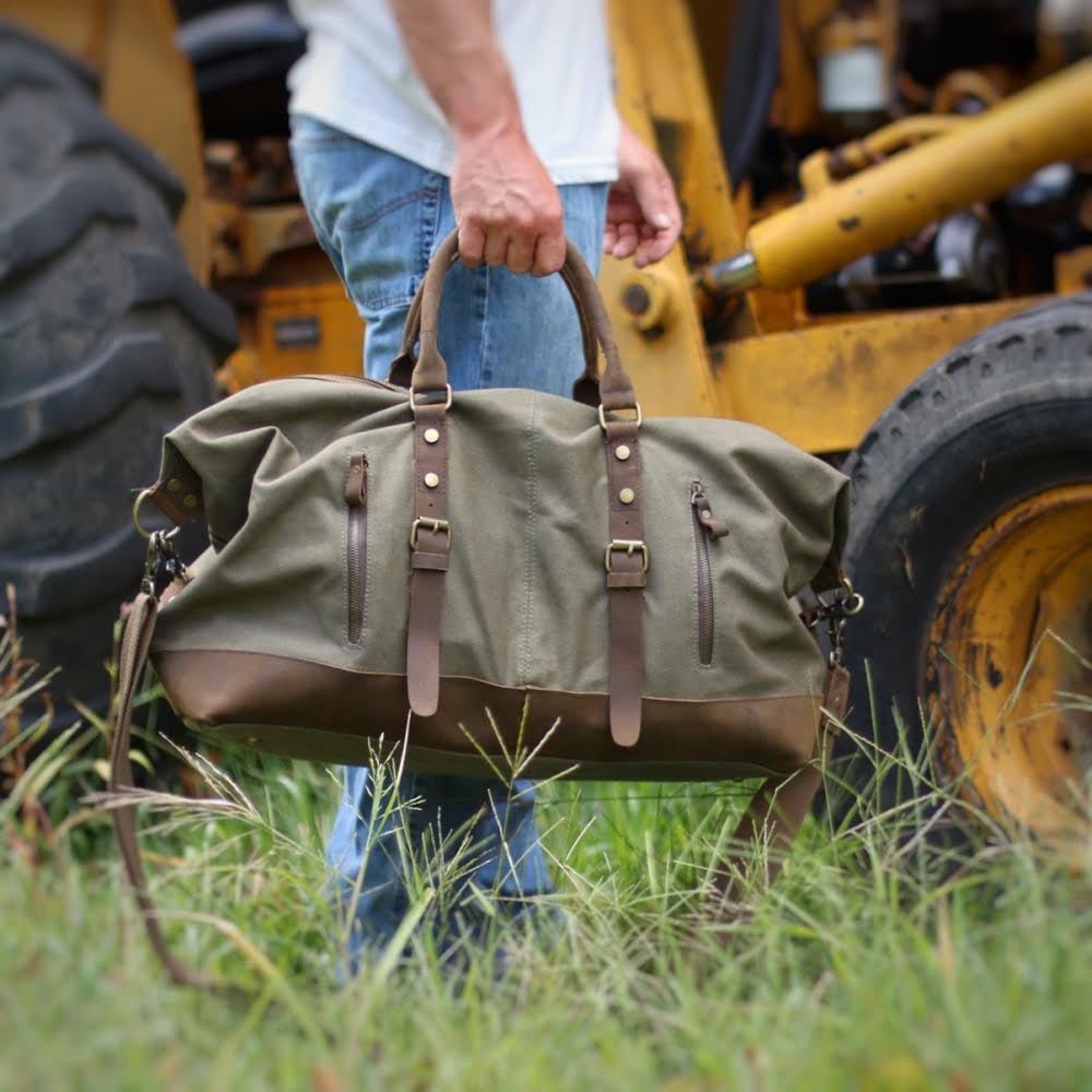 Unique Personalized Personalized Weekender Bag Customized Duffle Bag Gifts for Men by Groovy Guy