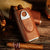 Custom Leather Cigar Holder with Cutter