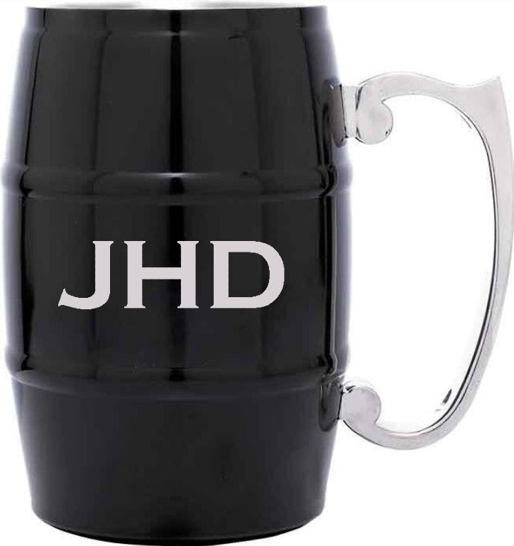 Unique Personalized Stainless Steel Personalized Beer Mug | Groomsmen and Best Man Gift Customized Bar Gifts for Men by Groovy Guy