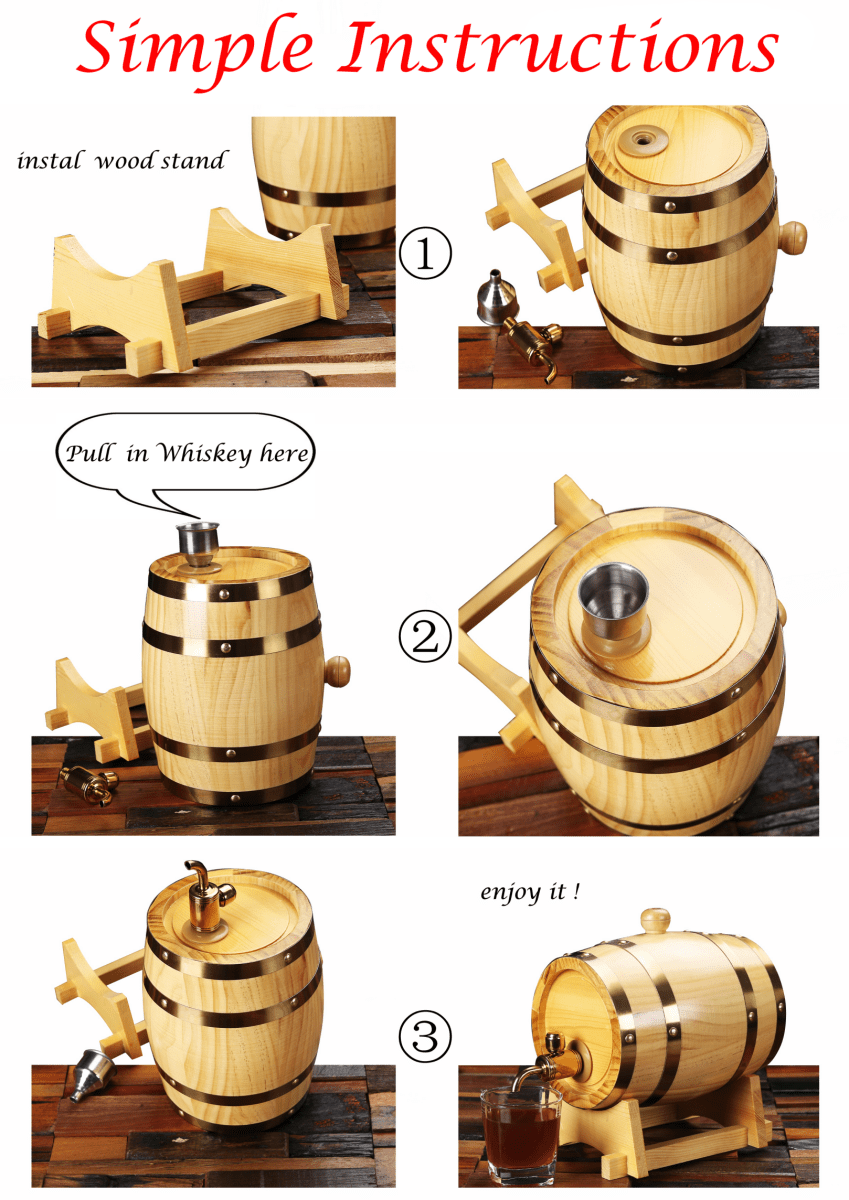 Unique Personalized Custom Personalized Whiskey Barrel Gift Customized Whiskey Gifts for Men by Groovy Guy