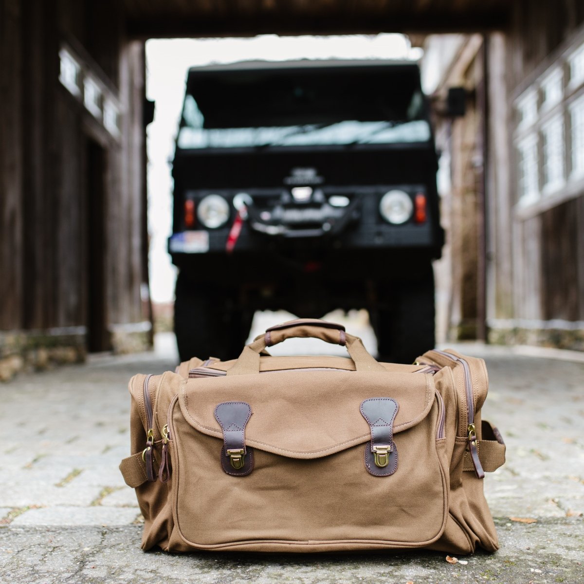 Authentic waxed canvas bags - backpack, messenger bag, duffle bag