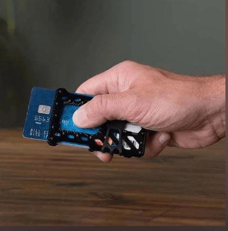 Unique Personalized Personalized Multi Tool Wallet Customized Hunting & Survival Knives Gifts for Men by Groovy Guy