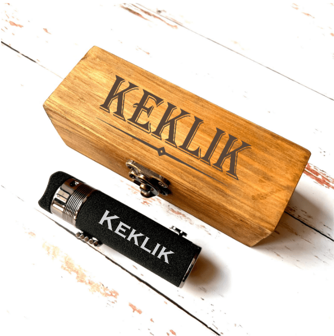 Unique Personalized Custom Monogrammed Cigar Lighter Customized Cigar Lighter Gifts for Men by Groovy Guy