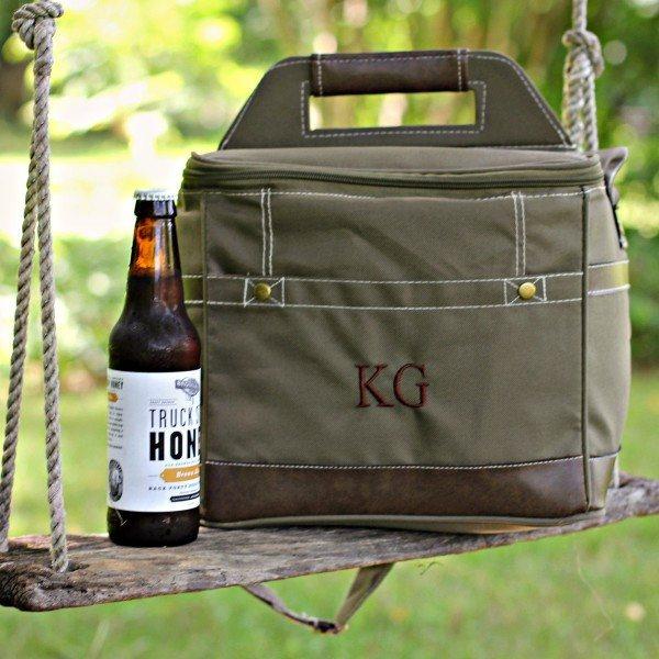 Personalized Cooler with Monogram Embroidered