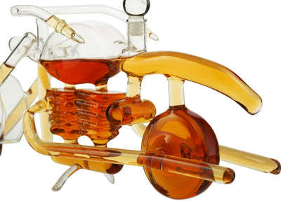 Motorcycle Whiskey Decanter