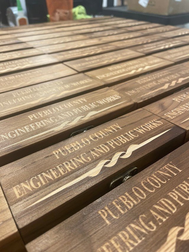 Unique Personalized Logo on Carbon Knife Customized Logo Gifts for Men by Groovy Guy