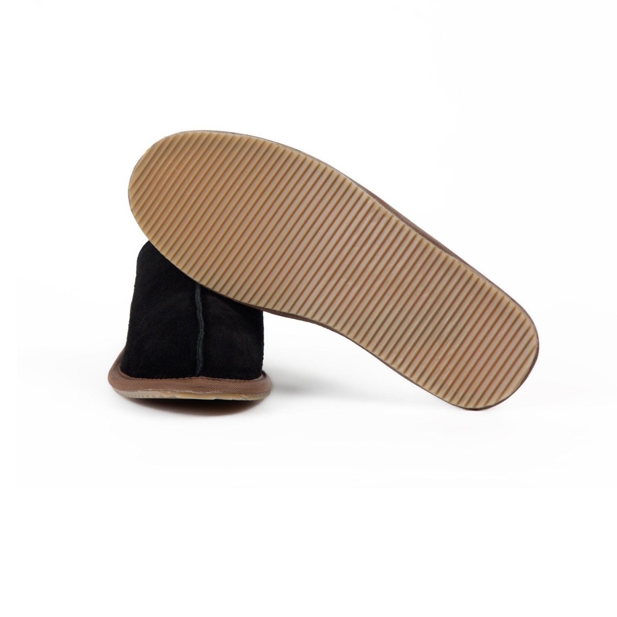 Unique Personalized Sheepskin Slippers Customized On Sale Gifts for Men by Groovy Guy