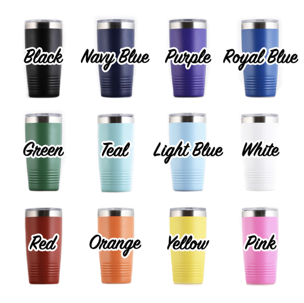 Monogram Initial Tumbler