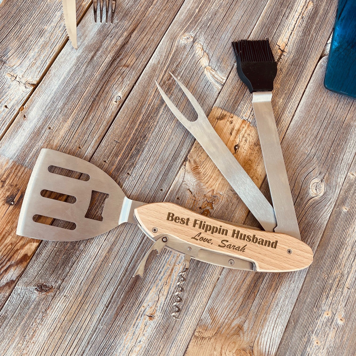 Engraved Grill Tool