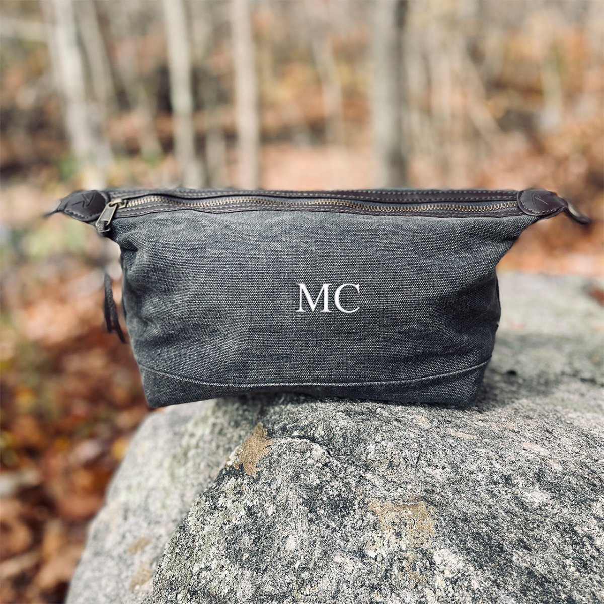 Unique Personalized Duffle and Dopp Set Customized Duffle Bag Gifts for Men by Groovy Guy