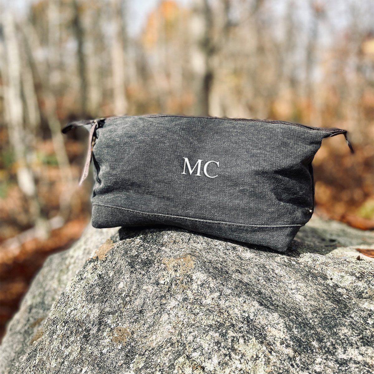 Unique Personalized Duffle and Dopp Set Customized Duffle Bag Gifts for Men by Groovy Guy