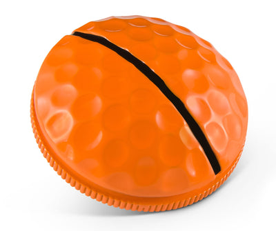 Optic Orange Golf Ball Marker