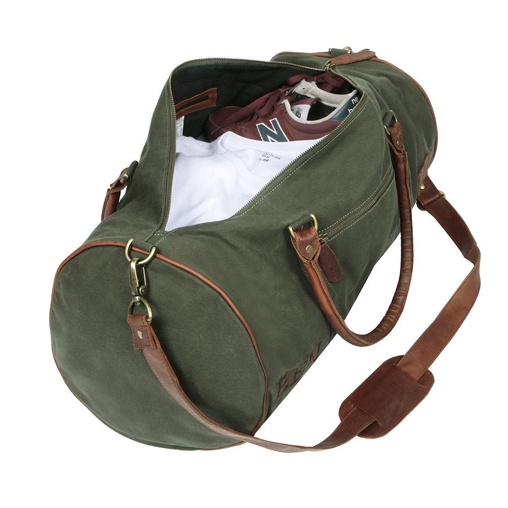 Unique Personalized The Gym Duffle Customized Duffel Bags Gifts for Men by Groovy Guy