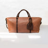Two-Tone Leather Duffle