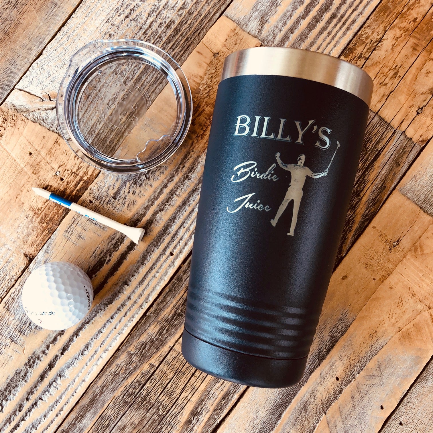 Personalized Golf Chick Stainless Steel Tumbler, Golf Chick Cup