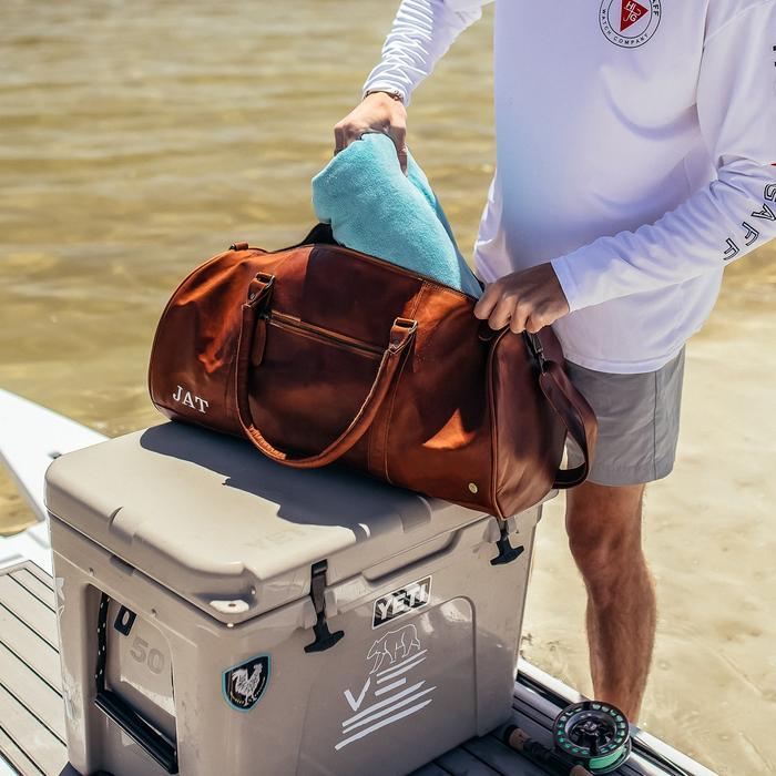 Unique Personalized Complete Man Set Customized Duffels Gifts for Men by Groovy Guy