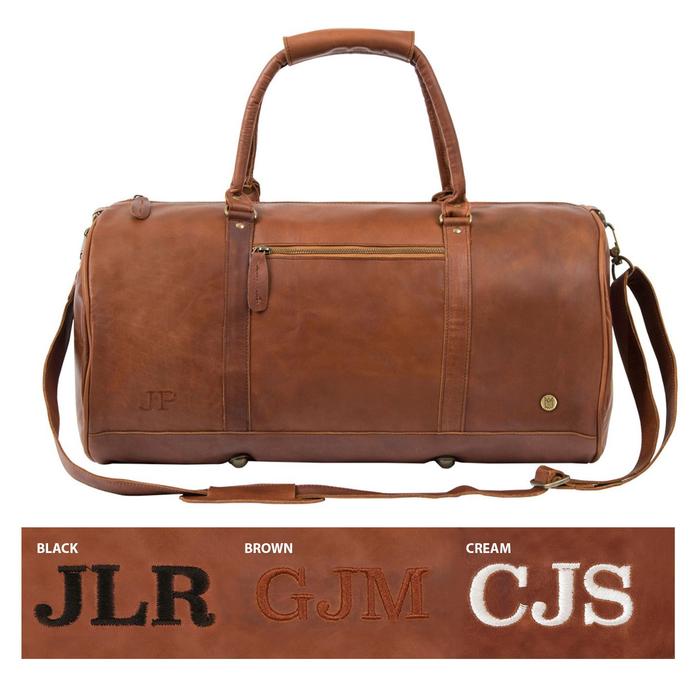 Unique Personalized Complete Man Set Customized Duffels Gifts for Men by Groovy Guy