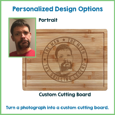 Personalized Photo Cutting Board