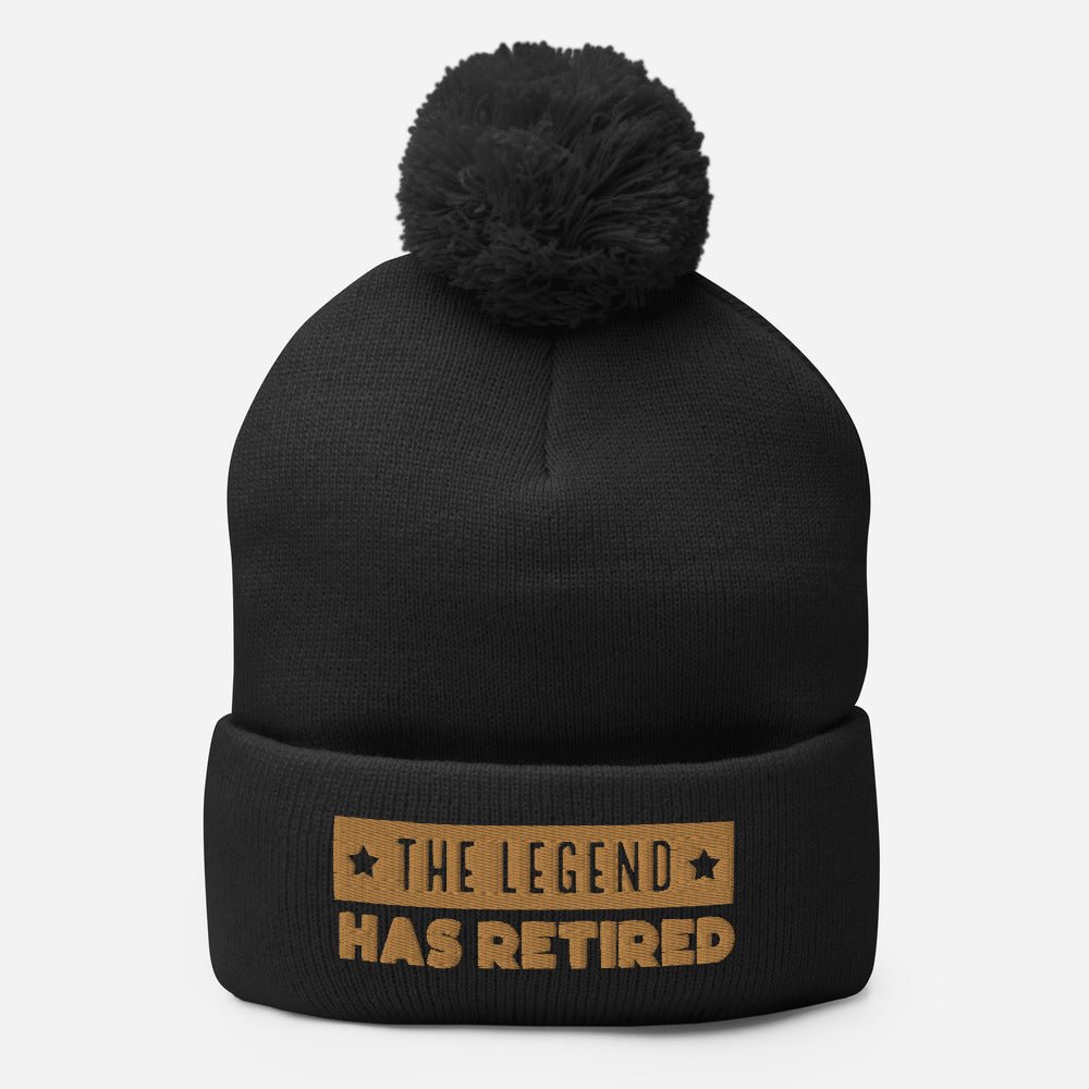 Unique Personalized The Legend is Retired Customized Wearables Gifts for Men by Groovy Guy
