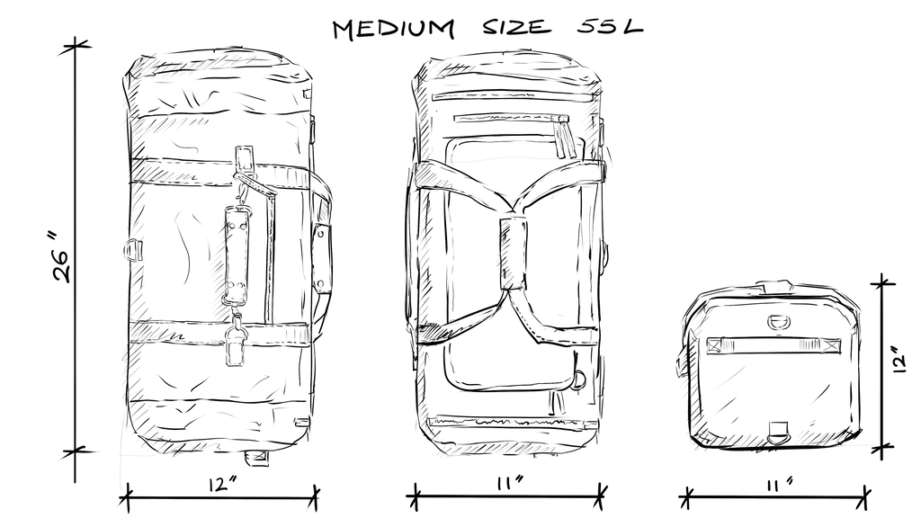 Unique Personalized Camping Canvas Duffel Customized Duffle Bag Gifts for Men by Groovy Guy