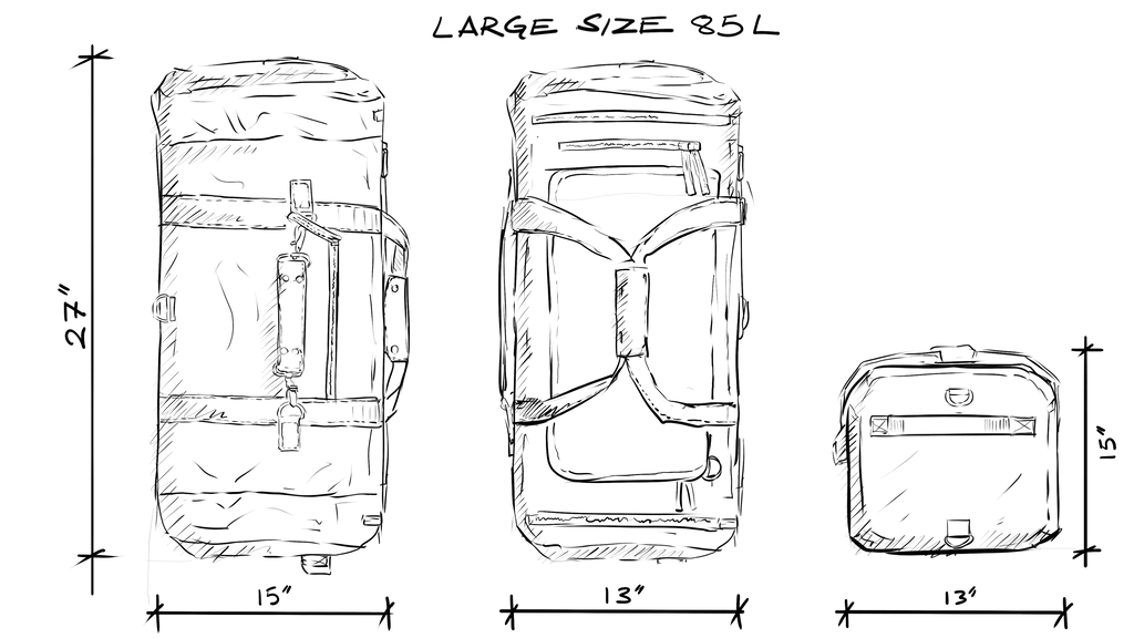 Unique Personalized Nomad Canvas Duffel Customized Duffle Bag Gifts for Men by Groovy Guy