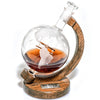 Decanter with personalized plaque