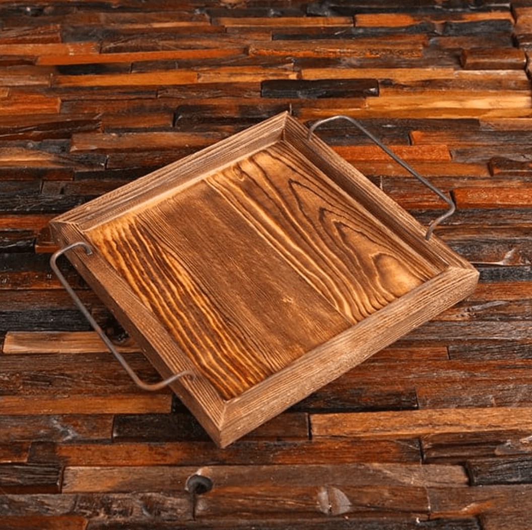 Unique Personalized The Rustic Server Customized Gift Sets Gifts for Men by Groovy Guy