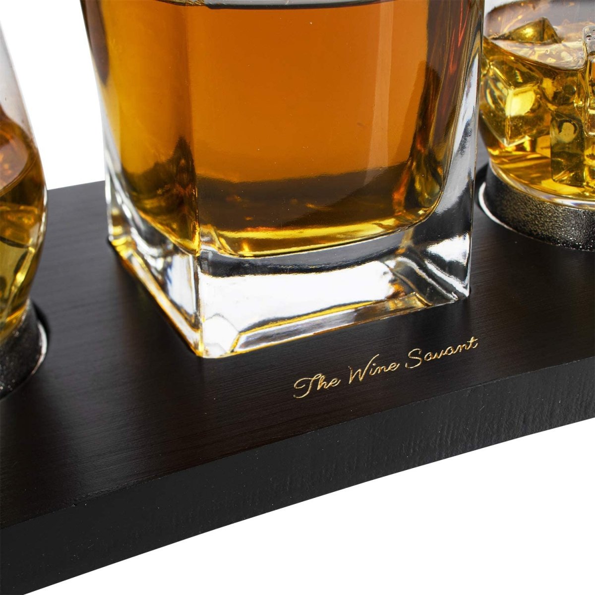 Unique Personalized Whiskey Stag Decanter Set Customized Decanter Set Gifts for Men by Groovy Guy