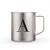 initials stainless steel mug