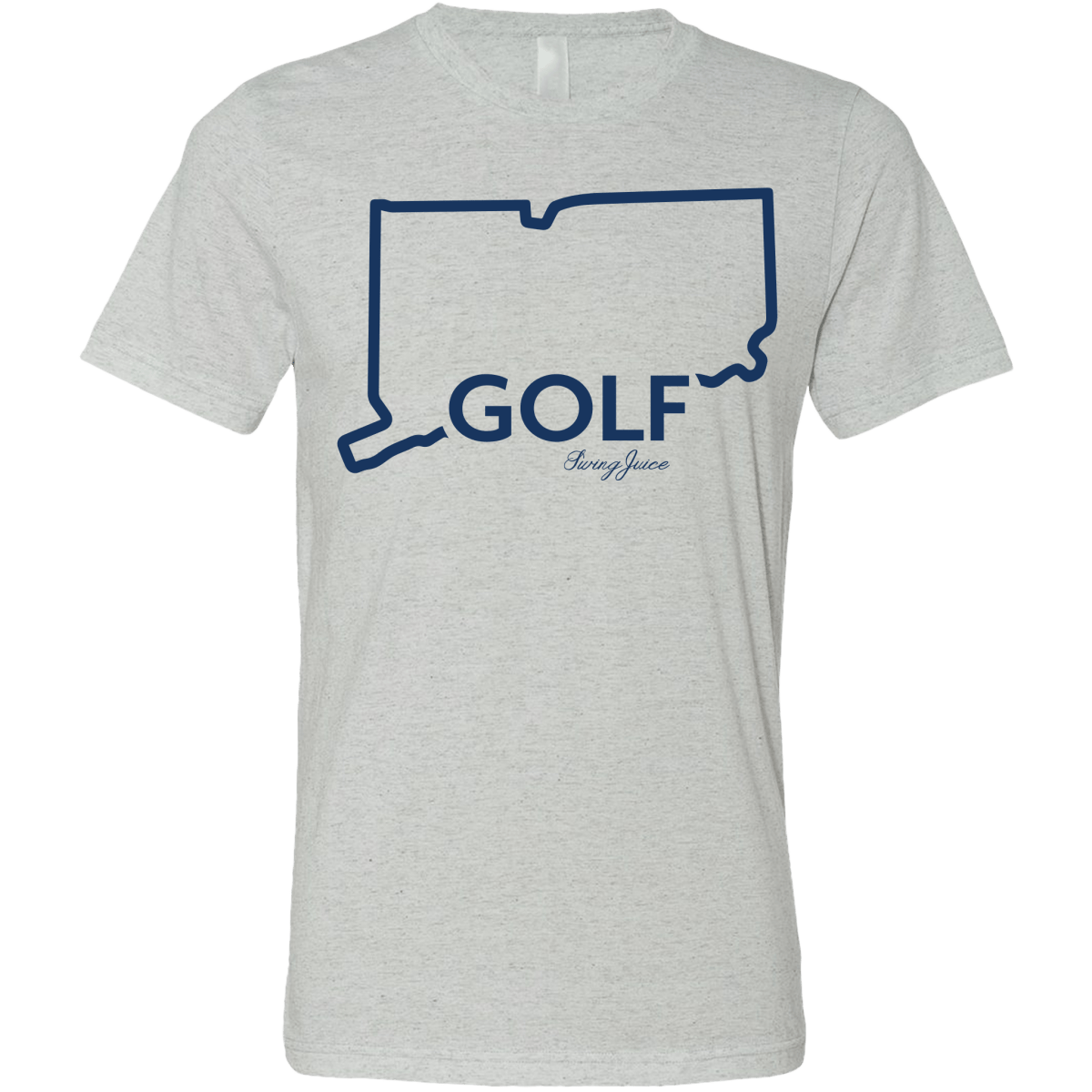 Unique Personalized Connecticut Golf T-Shirt Customized Gifts for Men by Groovy Guy